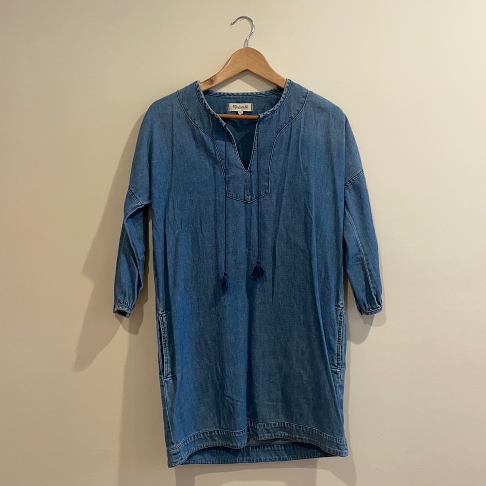 Madewell denim dress